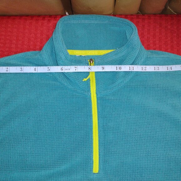 Women’s Turquoise Orvis ¼ Zip Pullover – Style #2H84– Size Large - Picture 13 of 15